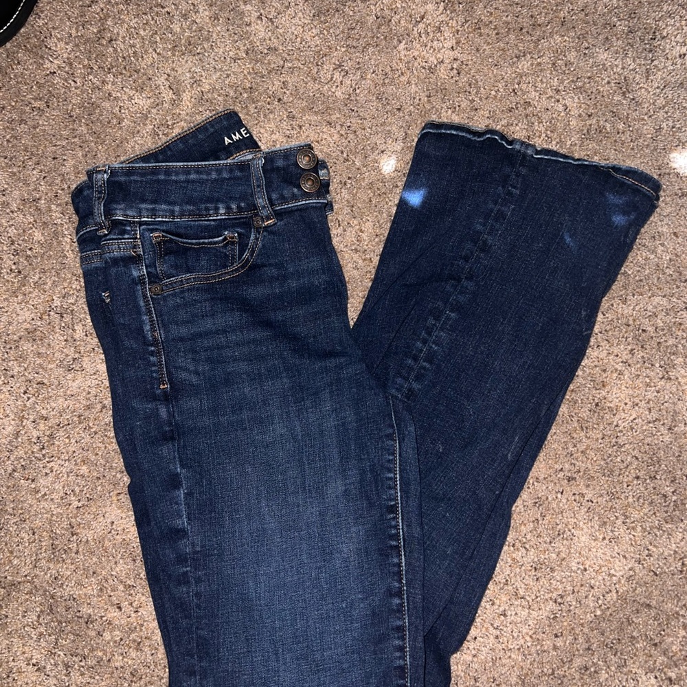 Women's Dark Blue Jeans